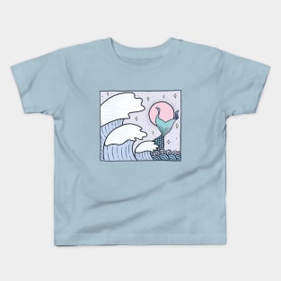 Great Mystical Wave - Fantasy Kids T-Shirt